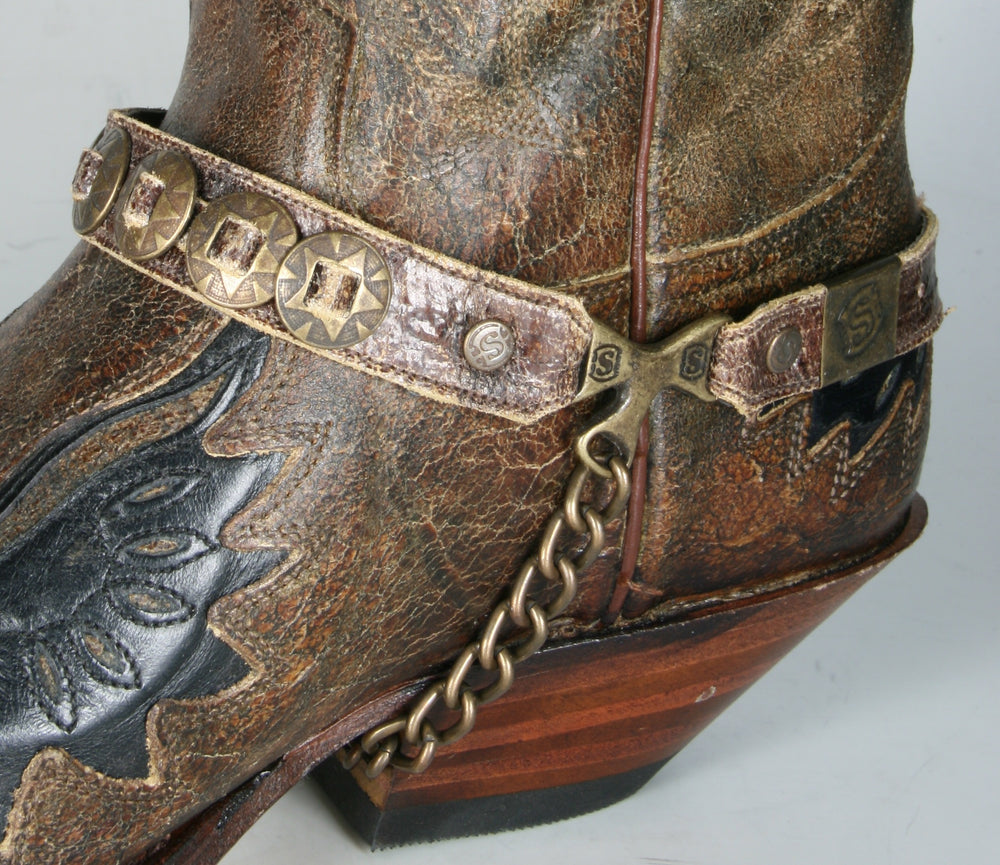 43 Sendra boot straps Arnes brass Barbados