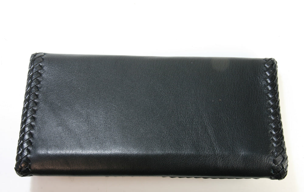 Leder Wallet Rochen Kreuz