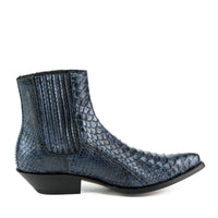 2575 MAYURA ankle boots Python Navy