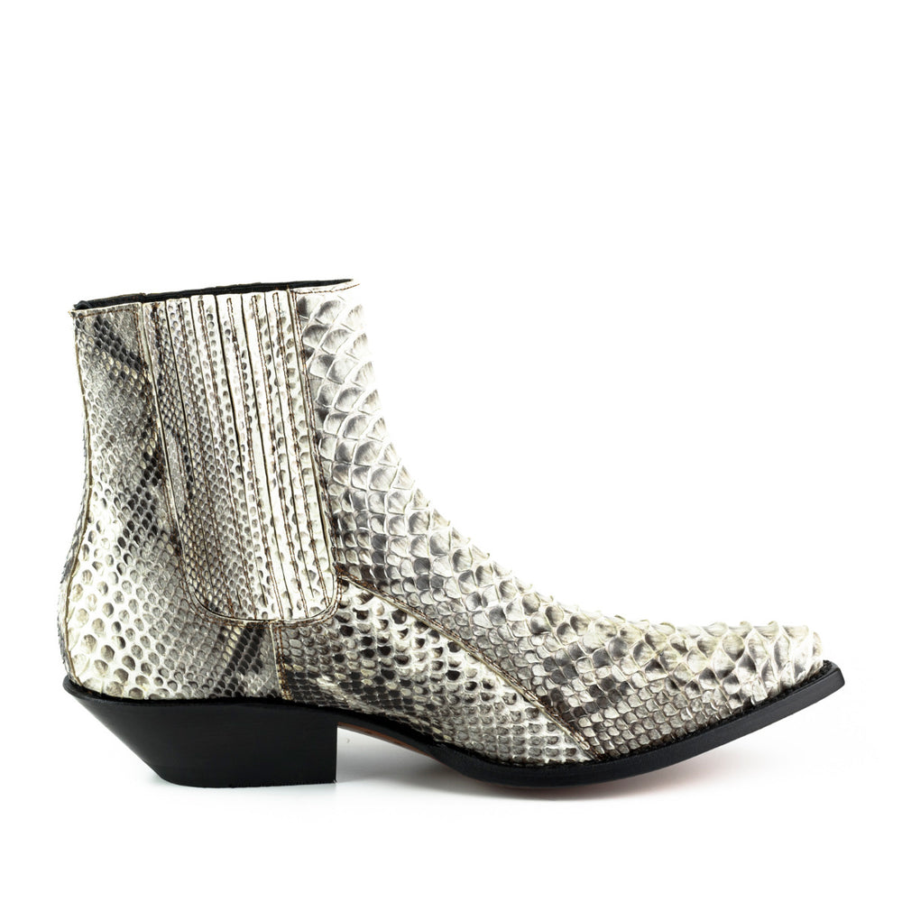 2575 MAYURA ankle boots Python Blanco