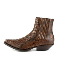 2575 Mayura ankle boots Python Harrier M-50 Python Cognac