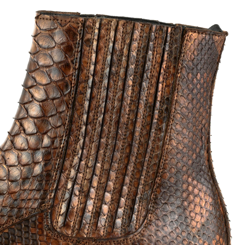 2575 Mayura ankle boots Python Harrier M-50 Python Cognac