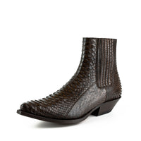 2575 MAYURA Stiefeletten Python Marron