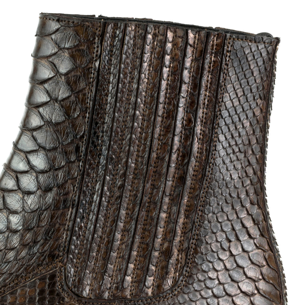 2575 MAYURA Stiefeletten Python Marron