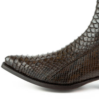 2575 MAYURA Stiefeletten Python Marron