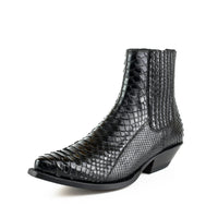 2575 MAYURA ankle boots Python Black