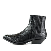 2575 MAYURA ankle boots Python Black