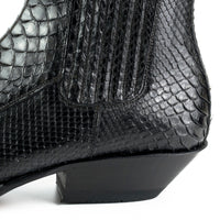 2575 MAYURA ankle boots Python Black