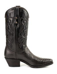 2524 Mayura cowboy boots Black