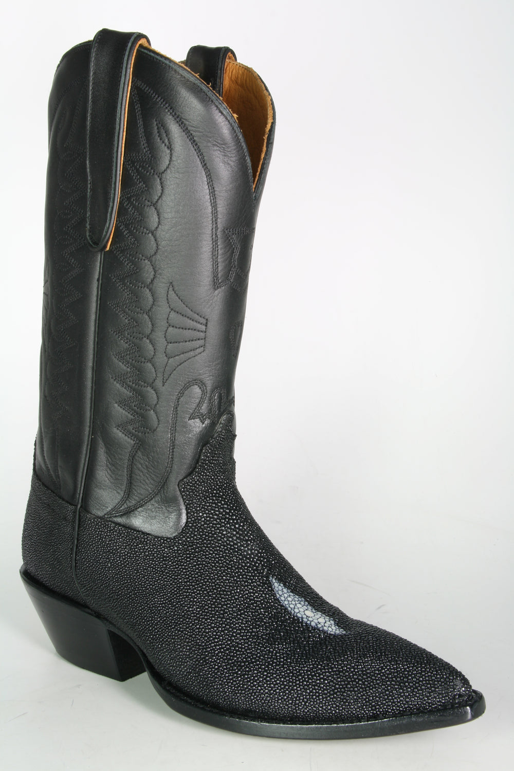 BHD1 Caborca ​​Black cowboy boots Stingray