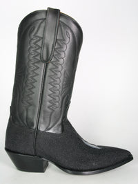 BHD1 Caborca ​​Black cowboy boots Stingray