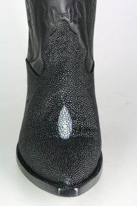 BHD1 Caborca ​​Black cowboy boots Stingray