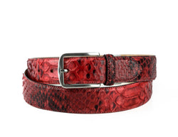 810 Mayura Gürtel Python Rojo