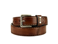 925 Mayura interchangeable belt cognac
