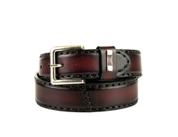 925 Mayura interchangeable belt Rojo Negro