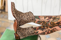 11578 Sendra Stiefelette Leopardo
