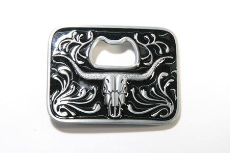 GS-400  Buckle Gürtelschnalle Bull Flaschenöffner