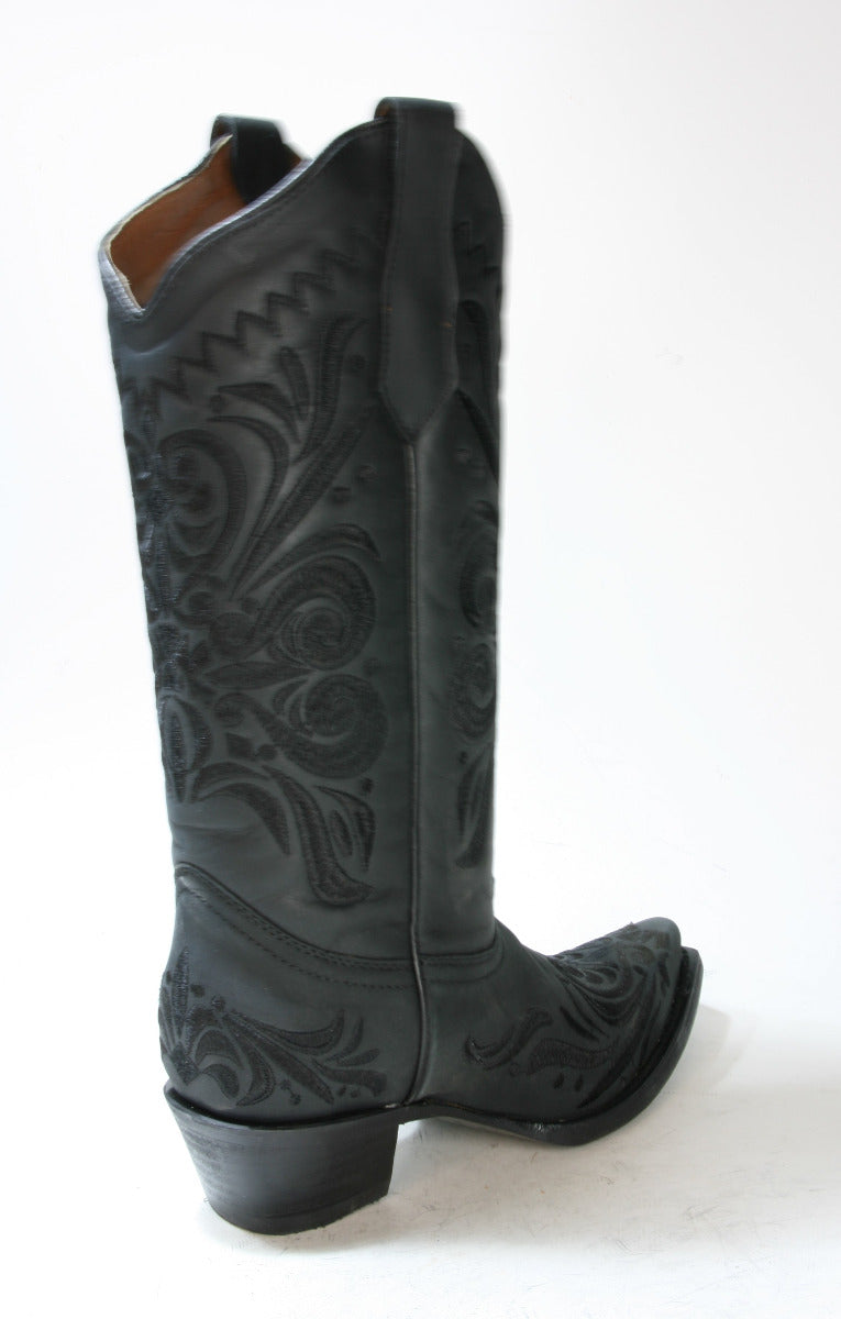 L5433 ​​Cowboy Boots Black Corral Boots Circle G
