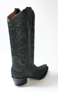 L5433 ​​Cowboy Boots Black Corral Boots Circle G