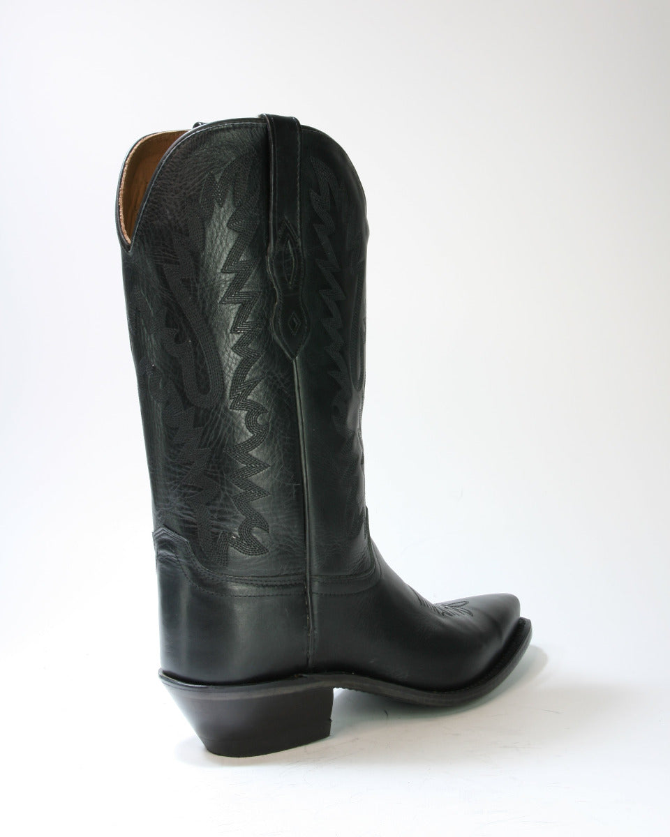 LF 1510 OLD WEST Ladies Cowboystiefel Black