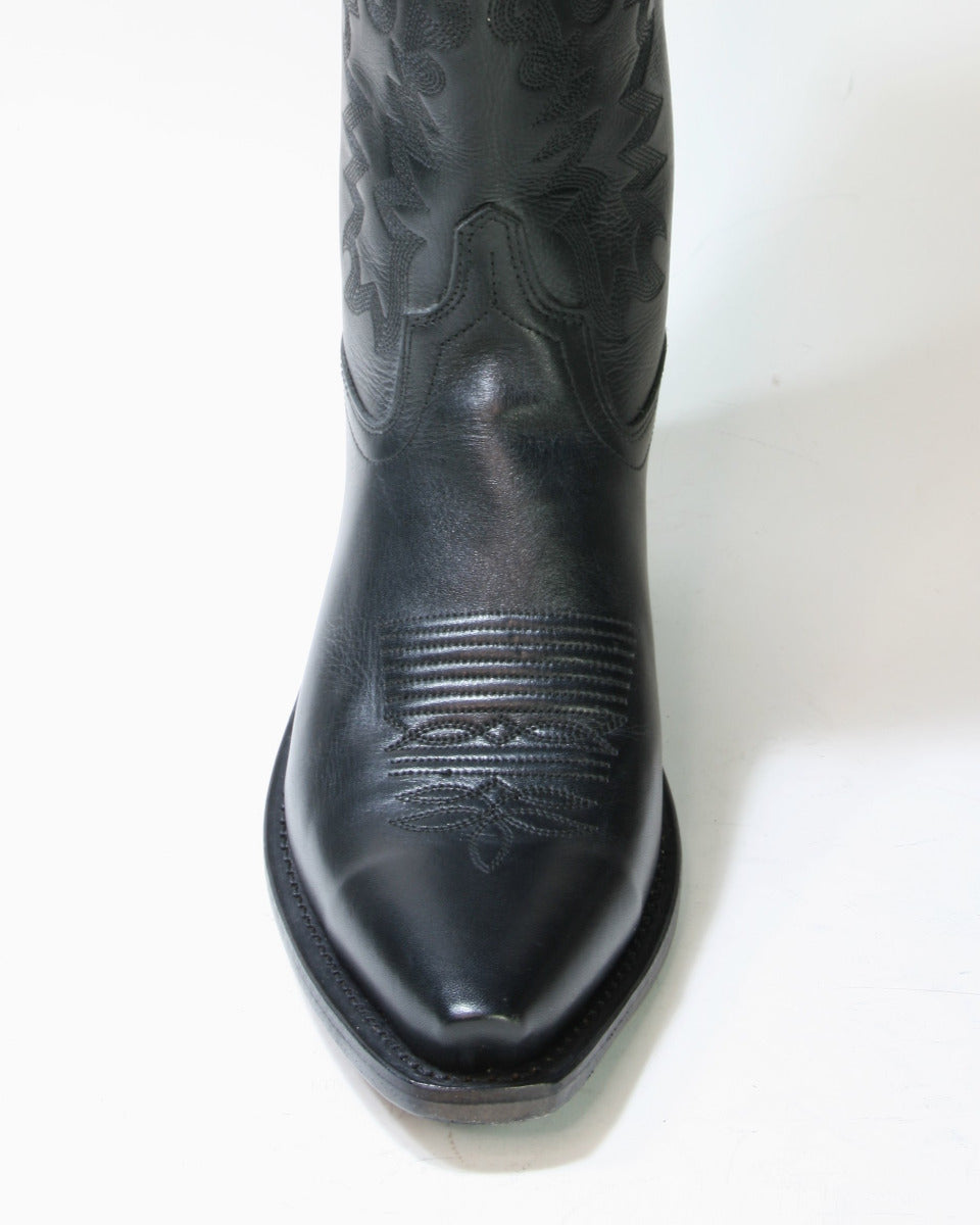 LF 1510 OLD WEST Ladies Cowboystiefel Black