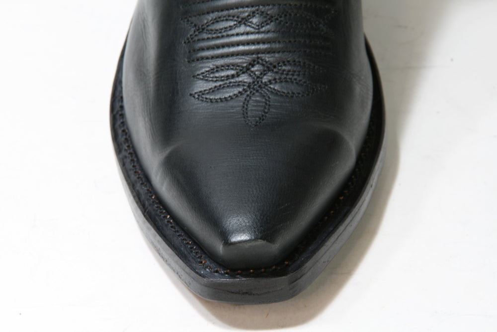 1629 Old West Bornes Black Stiefeletten
