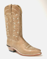 LF 1669 E Old West Cowboyboots Dawney Cactus Ivory