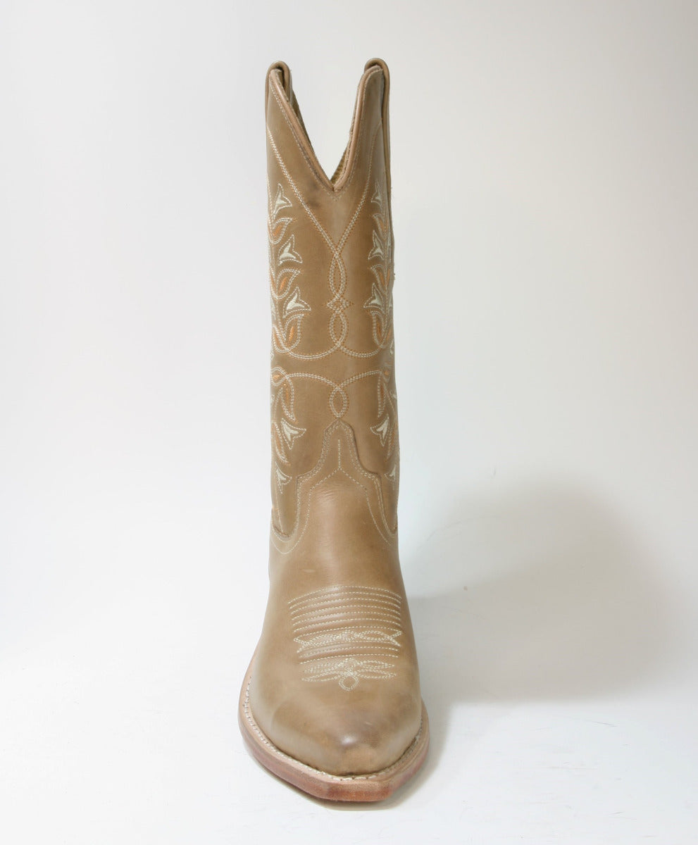 LF 1669 E Old West Cowboyboots Dawney Cactus Ivory