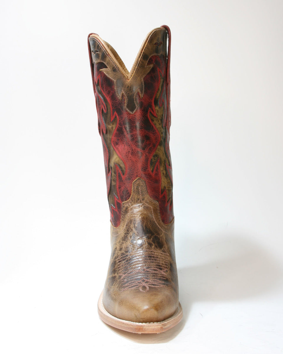 1627 Old West Cowboystiefel Fox Cave