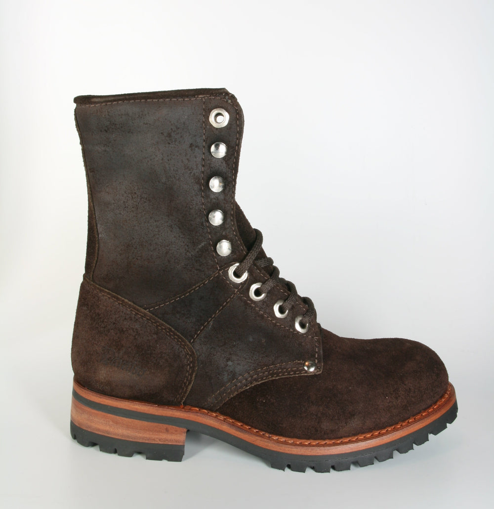 Logger 22 Paraiso Schnürstiefel Cam Coffee
