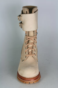 Logger 44 Paraiso Schnürstiefel Ivory