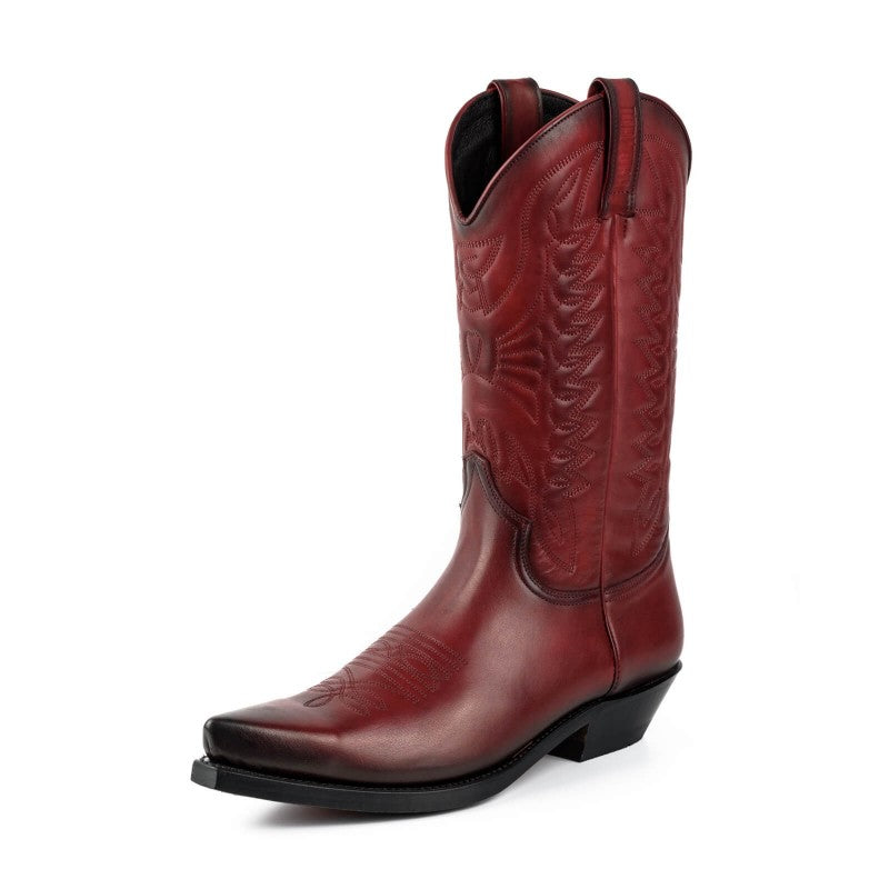 1920 Mayura Cowboystiefel Vintage Rojo
