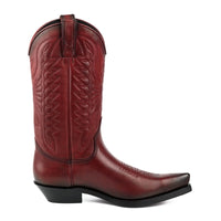 1920 Mayura Cowboystiefel Vintage Rojo