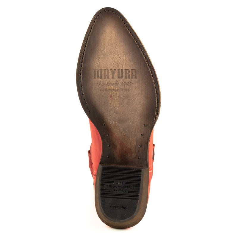 2374 Mayura Boots Lavado Rojo