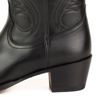 2600 Mayura Cowboystiefel Langschaft Nappa Black