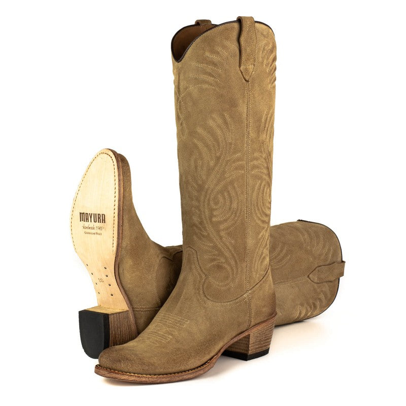 2600 Mayura Cowboystiefel Langschaft Mushroom 169