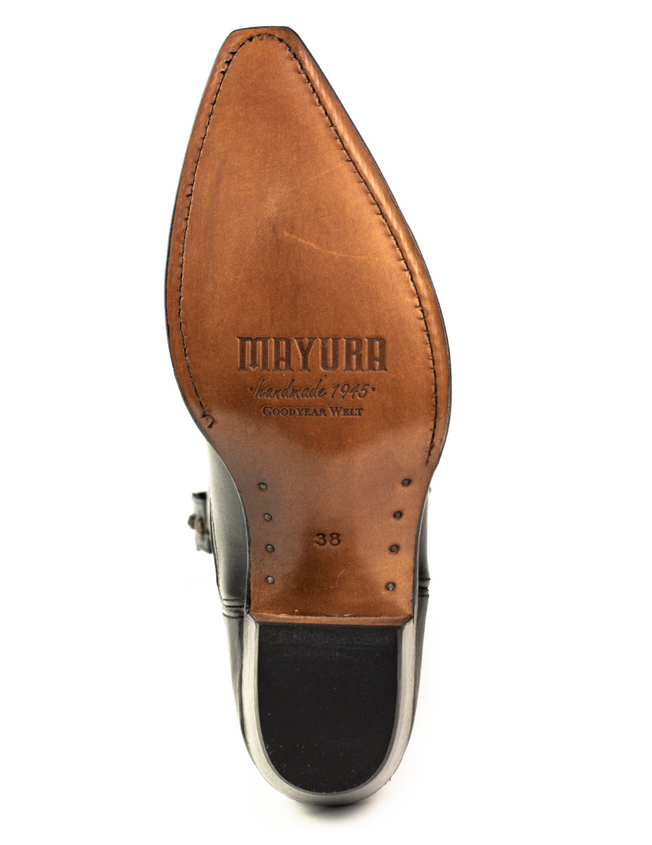 2601 Mayura Cowboystiefel Langschaft Napa Negra