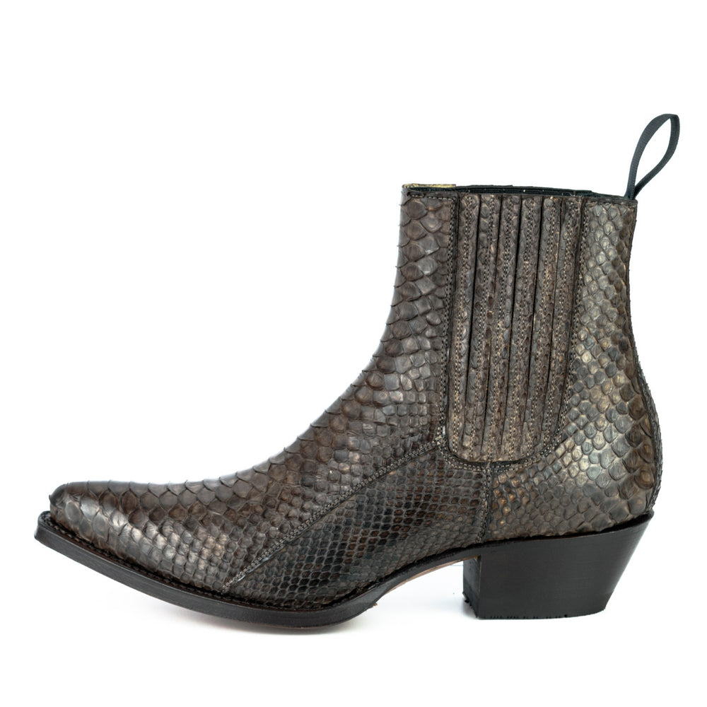 2496 Mayura Boots Stiefeletten Python Marron