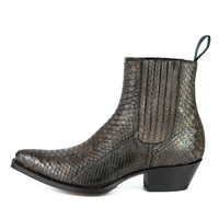 2496 Mayura Boots Stiefeletten Python Marron