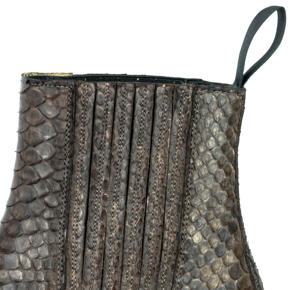 2496 Mayura Boots Stiefeletten Python Marron