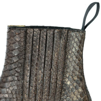 2496 Mayura Boots Stiefeletten Python Marron