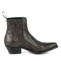 2496 Mayura Boots Stiefeletten Python Marron