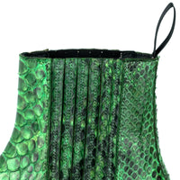 2496 Mayura Boots Ankle Boots Python Verde