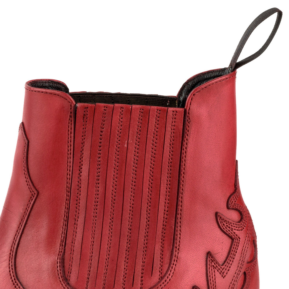 2487 Mayura Boots Cowboy ankle boots red