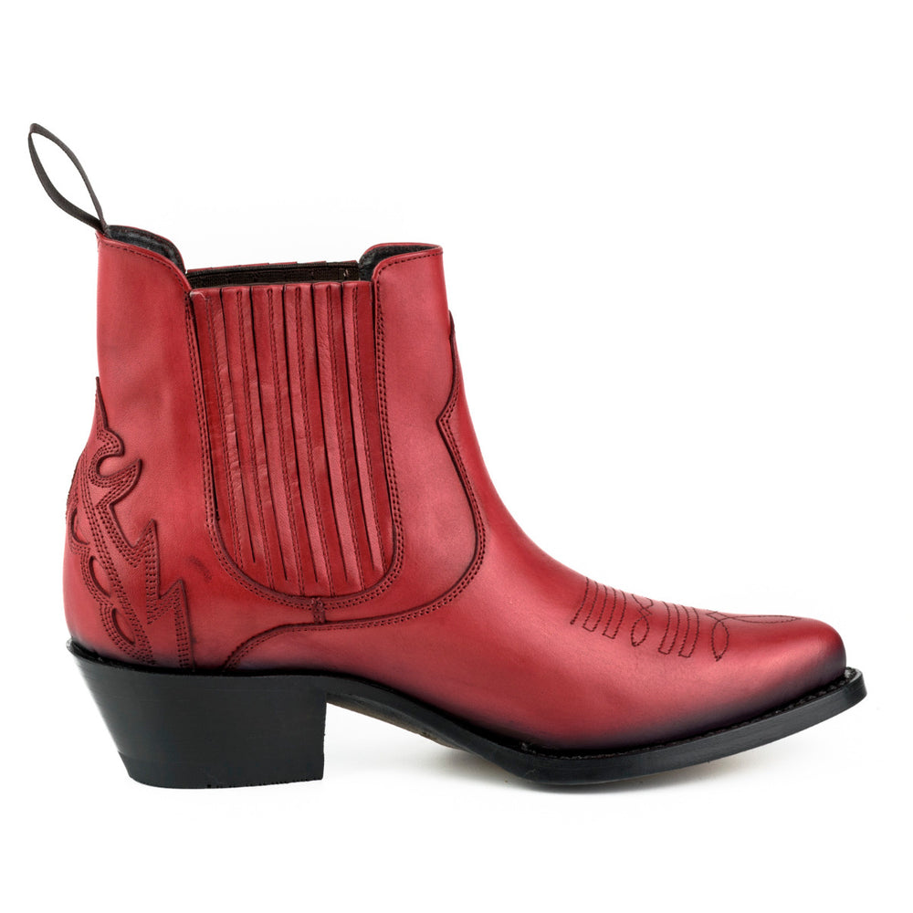2487 Mayura Boots Cowboy ankle boots red
