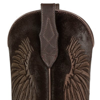 2666 Mayura Cowboystiefel WINGS Brown Nappa Brown Split Suede