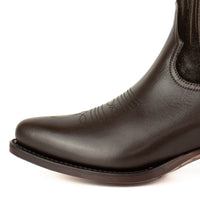 2666 Mayura Cowboystiefel WINGS Brown Nappa Brown Split Suede