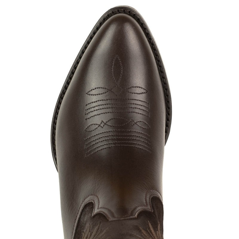 2666 Mayura Cowboystiefel WINGS Brown Nappa Brown Split Suede