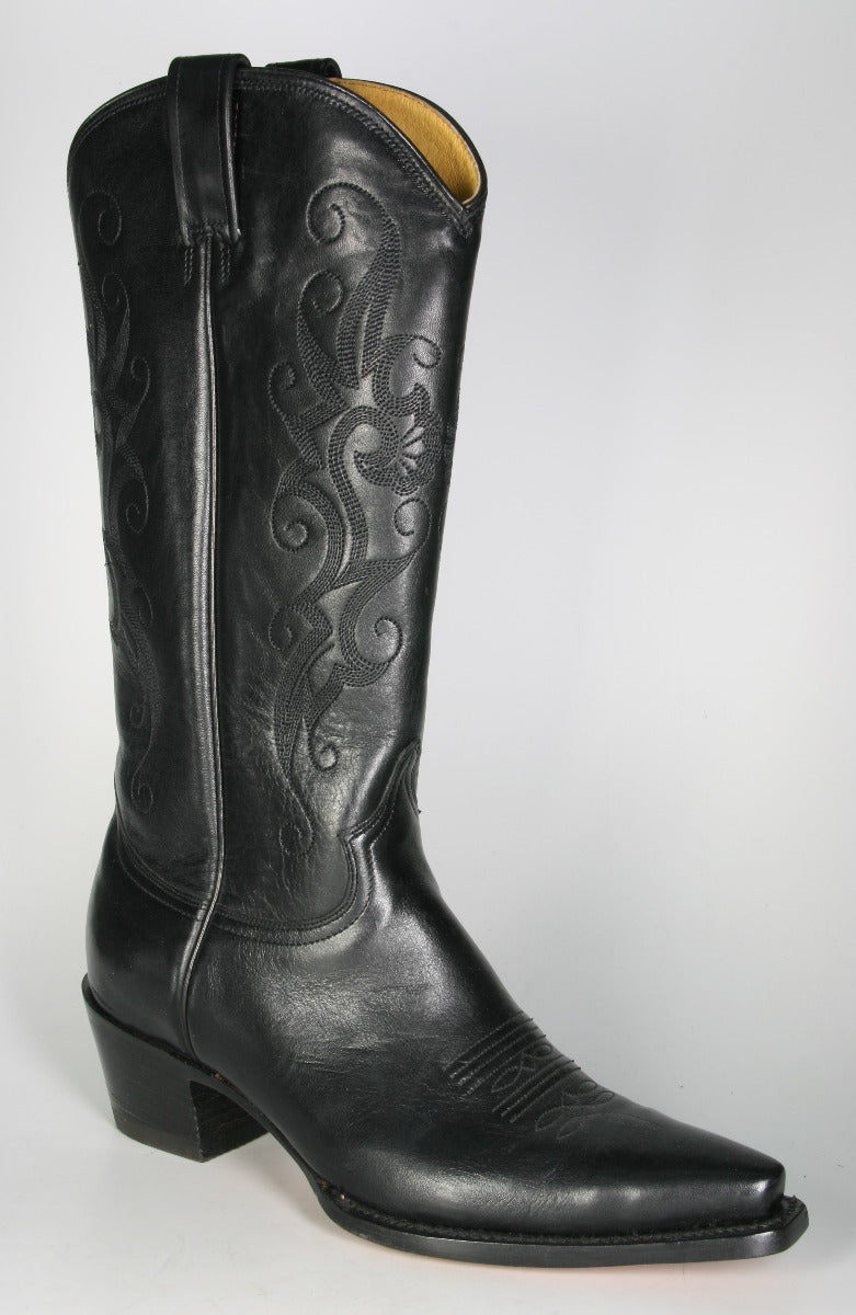 Stephie Mezcalero Damen Cowboystiefel Black Christal