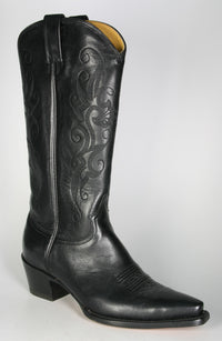 Stephie Mezcalero Damen Cowboystiefel Black Christal